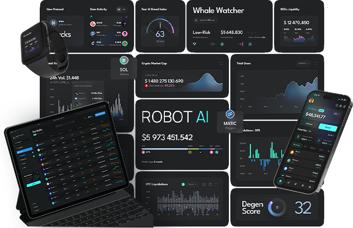 Download The Crypto Wallet Of The Future Today - Finantech X Webflow Termplate